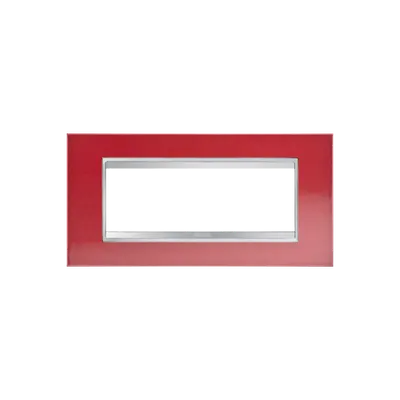 Placa ornament Chorus LUX - METAL - 6 module- GLAMOUR RED - CHORUS
