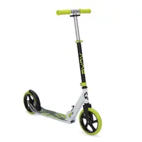 Trotineta aluminiu pliabila cu 2 roti pentru baieti peste 8 ani Moni Byox Storm verde