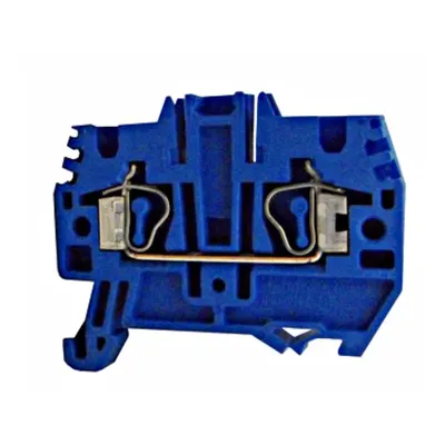 Clemă de nul, conex. elastică, HMM.4, albastru, 0,2-4 mm²