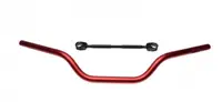 Ghidon atv enduro 22mm, material aluminiu, culoare rosu