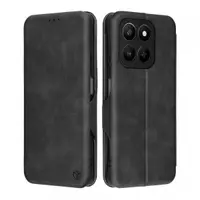 Husa pentru Honor 400 Smart 4G / X7d 4G / 400 Smart 5G, Techsuit, Safe Wallet Plus, Neagra