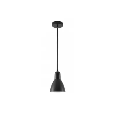 Lampa tavan - Ceiling fixture Etore L,2072,AC220-240V,50/60Hz,1*E27, max.25W, IP20, single, black