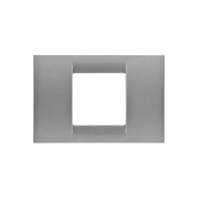 Placa ornament Virna - tehnopolimer gloss finish - 2 module- METALLIC TITANIUM - SYSTEM