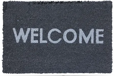 Preș Horecano - Welcome, 40 x 60 cm, gri