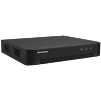 DVR AcuSense 4 ch., 5MP + 2 ch. IP 4K, Audio bidirectional, 1U - HIKVISION iDS-7204HUHI-M1-T
