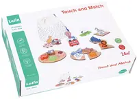 Joc educativ Lelin - Loto, pentru senzații tactile