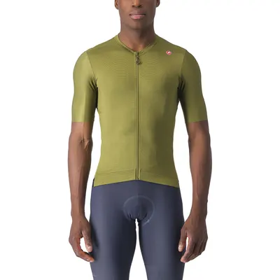 Tricou ciclism cu maneca scurta pentru barbati Espresso Jersey - verde inchis k…