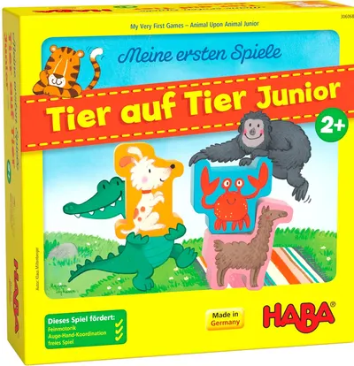 Joc educativ pentru copii Haba - Animale de stivuit