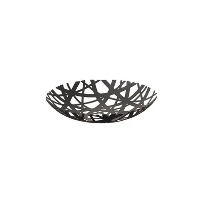 Bol pentru fructe Tower, negru, ø 26 cm