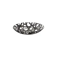 Bol pentru fructe Tower, negru, ø 26 cm