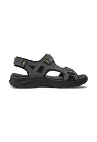 Sandale barbati - 303732 - Piele naturala - Gri - Gri