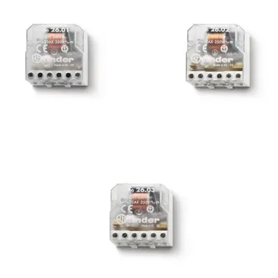 Releu pas cu pas electromecanic - 2 ND – 4 secvente, Standard, 48 V, Terminale cu surub, C.A. (50 Hz)