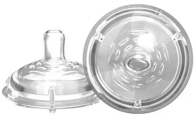 Tetine din silicon Vital Baby - 3+ luni, 2 buc
