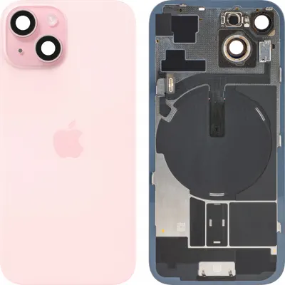 Capac Baterie Apple iPhone 15, Roz, Swap