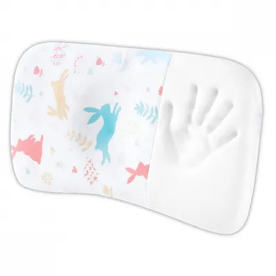 Fata de perna pentru perna ortopedica Baby 8-24 luni model cu iepurasi