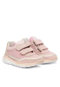 Pantofi copii - model Cipria/Platinum - piele naturala - pentru fete - roz