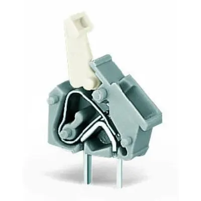 Stackable PCB terminal block; push-button; 2.5 mm²; Pin spacing 5/5.08 mm; 1-pole; CAGE CLAMP®; commoning option; 2,50 mm²; black