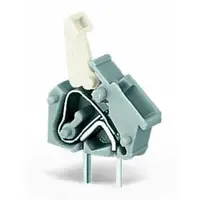 Stackable PCB terminal block; push-button; 2.5 mm²; Pin spacing 5/5.08 mm; 1-pole; CAGE CLAMP®; commoning option; 2,50 mm²; black