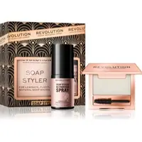 Revolution Soap Styler kit pentru sprâncene ediție cadou culoare Transparent
