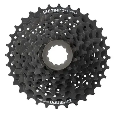 Bloc de pinioane pe caseta Shimano Tourney CS-HG200-8, 8 viteze, 12-14-16-18-21-24-28-32T