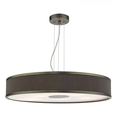 Lampa suspendata Alvaro 6 Light Single Pendant Antique Bronze Mushroom