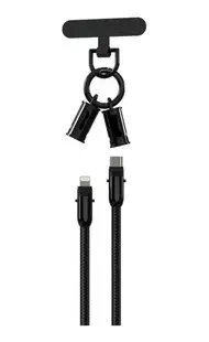 Cablu de date Type C la Lightning 30W cu curea si conexiune magnetica Andowl Q SJ16B