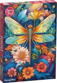 Puzzle Cherry Pazzi din 1000 piese - Aripi de curcubeu
