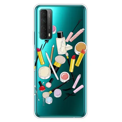 Husa silicon Compatibila cu Huawei P Smart 2021 model Makeup, Silicon, TPU Multicolor Engros