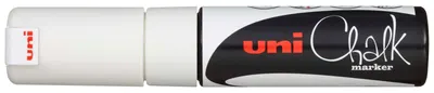 Marker creta Uniball – Alb, 8.0 mm