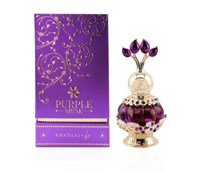 Ulei de Parfum Concentrat Khadlaj Purple Musk, Femei, 20 ml