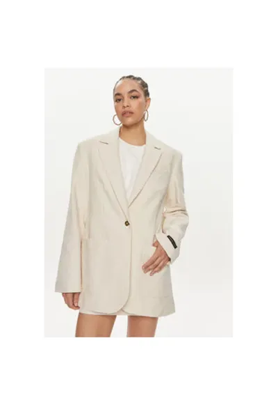 Sacou dama - 303702779 - Bumbac - Bej - Bej