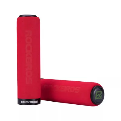 Mansoane RockBros BT1001 verde, burete și plastic dur, anti-șoc, lock-on.