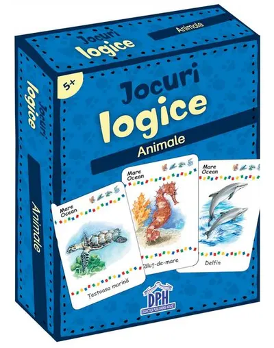 Animale. Jocuri logice - Hardcover - Katrin Merle