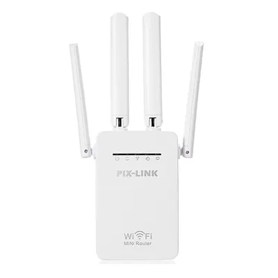 Amplificator Alb U7AC1200RE de semnal 4 antene wireless