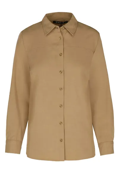 Camasa dama - casual/eleganta - Comfort Fit - K-Akre - bej - Bej