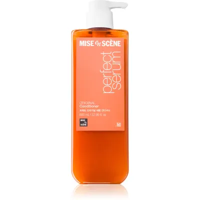 mise en scene Perfect Serum Original Conditioner balsam pentru regenerare pentru un par stralucitor si catifelat 680 ml