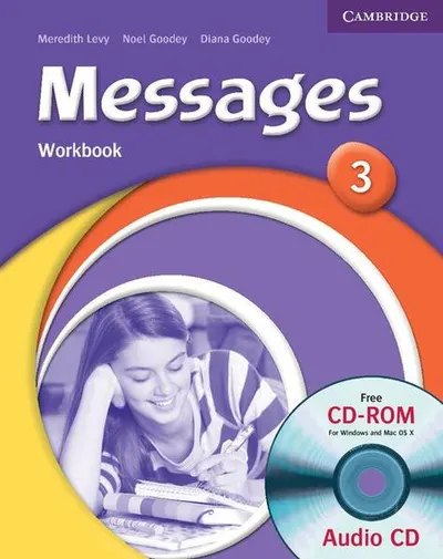 Messages 3 Workbook with Audio CD/CD-ROM - Paperback brosat - Diana Goodey, Meredith Levy, Noel Goodey