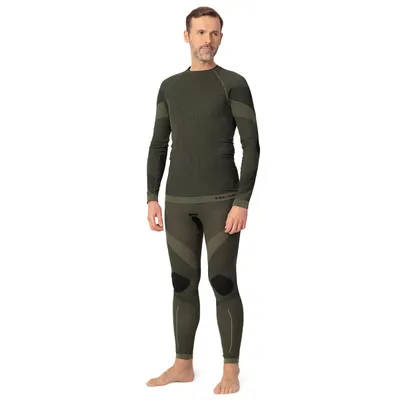 Legginguri termice pentru teren Woodsman cu ioni de argint