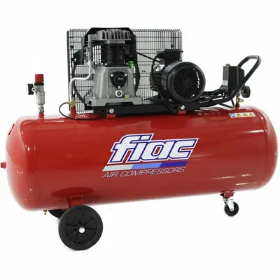 Compresor trifazat profesional, 200l, 400l/min, FIAC AB200/415TC