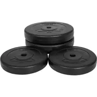 Set de discuri din ciment cu înveliș din plastic 30 KG (2X5kg 2X10kg) 25mm GYRON