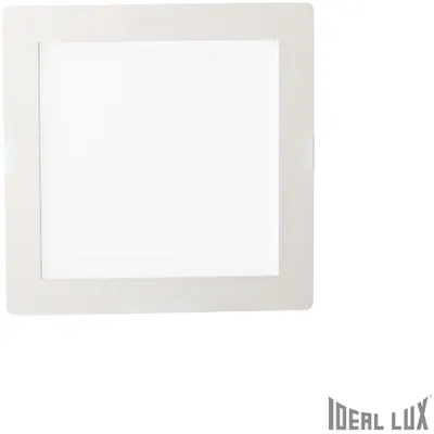 Spot incastrat, Groove, 20W, 1400Lm, LED, Patrat, Alb