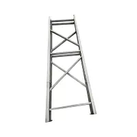 Picior raft D600*H2500*75*35*0.6mm(White)
