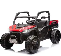 UTV electric pentru 2 copii Kinderauto Ranger 4x4 Sport 300W 24V premium, culoare rosie