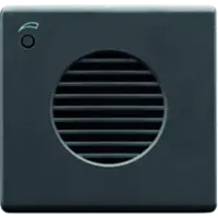 Sonerie electronica Clopotel WITH 3 DIFFERENT TONES - 12V ac/dc 3VA 80 dB AT 1 METER - 2 MODULES - SYSTEM BLACK