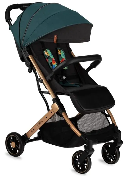 Carucior de vara MoMi - Estelle, Verde