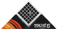 Cub de sortare V-Cube - 6 Flat, 6x6x6, multicolor