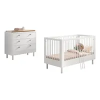 Set de mobilă pentru copii 2 buc. din lemn de fag Forrest – Vipack