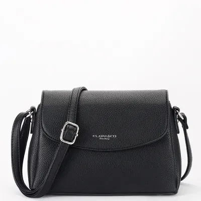 Geanta neagra mica FloraCO Paris H6930 16
