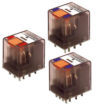 Releu PT 6A, 4CC, 14 pini, 115Vac + LED