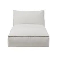 Șezlong de grădină Blomus Cloud, lungime 190 cm, gri deschis